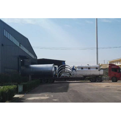 non-pollution waste tire pyrolysis machine