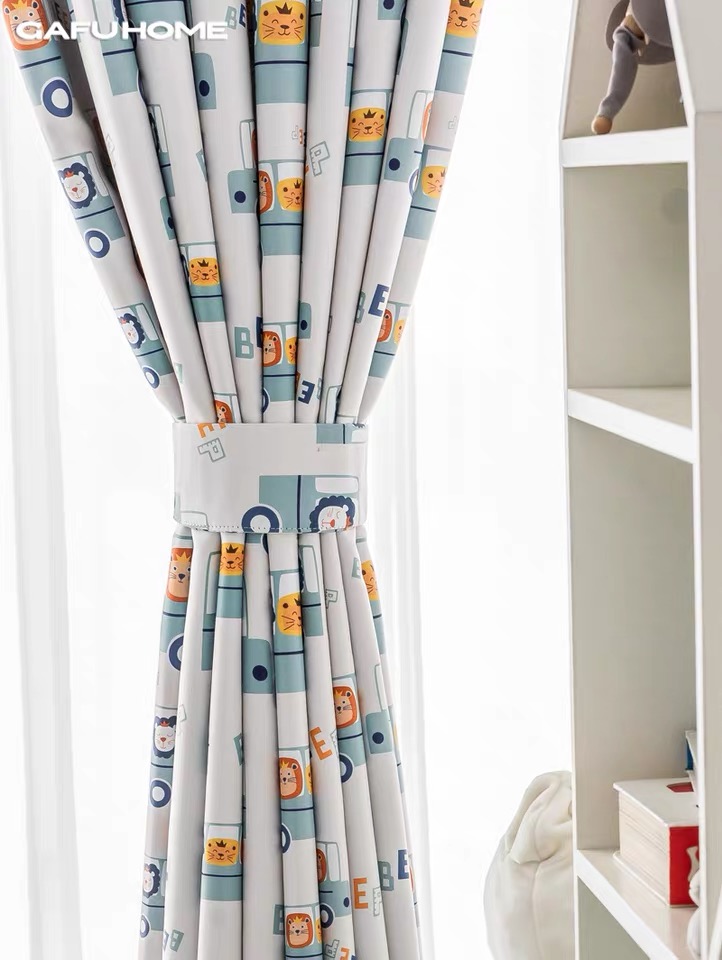 Printed Curtain For Home Textiles