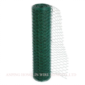 Netting de fil hexagonal revêtu de PVC