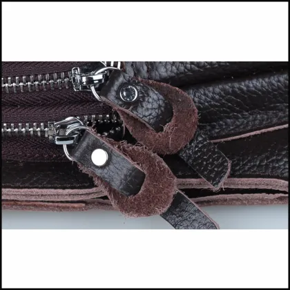 New simple men leather chest cross body bag