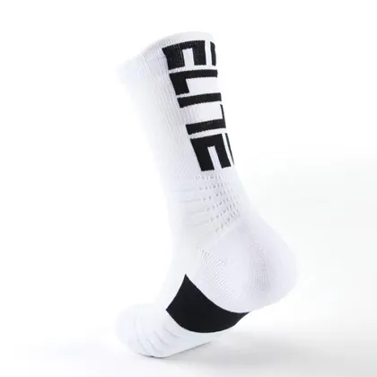 Elite Cushion Athletic Crew Funny Socks - Wholesale Unisex Men Women Tennis Basketball Socks