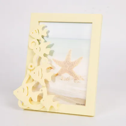 Creative resin desktop wedding photo  frame