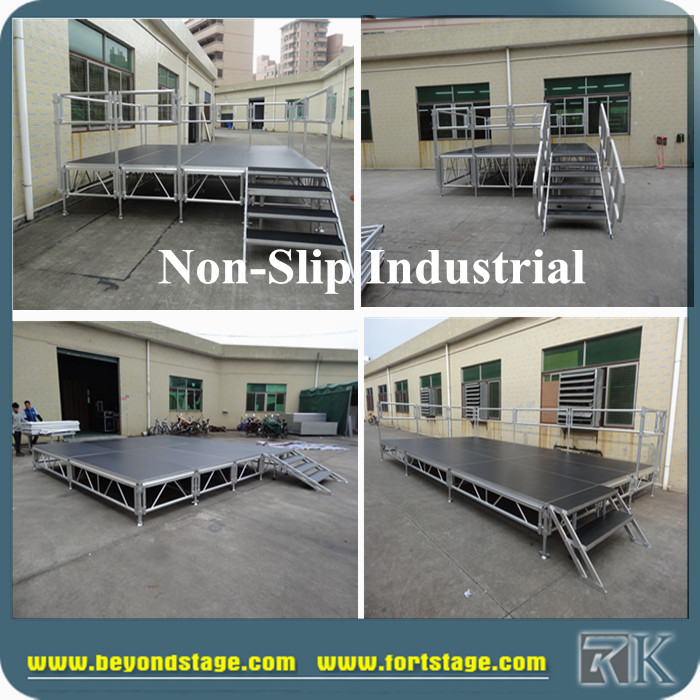 Non-slip aluminum stage 11 Non-slip aluminum stage 11