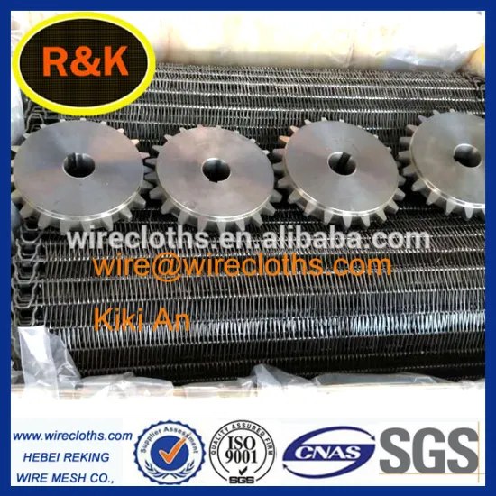 2016 HOT!!! stainless steel flat flex wire mesh conveyor belt