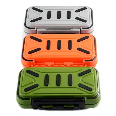 Plastic Fishing Fly Lure Box Waterproof Fish Bait Box