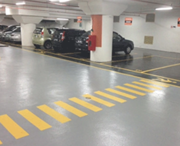 Epoxy Anti-slip Floor for Garage ramp