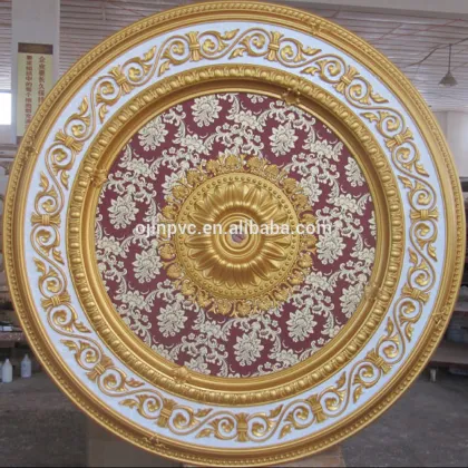 Plastic PS Ceiling , Artistic Ceiling Tiles