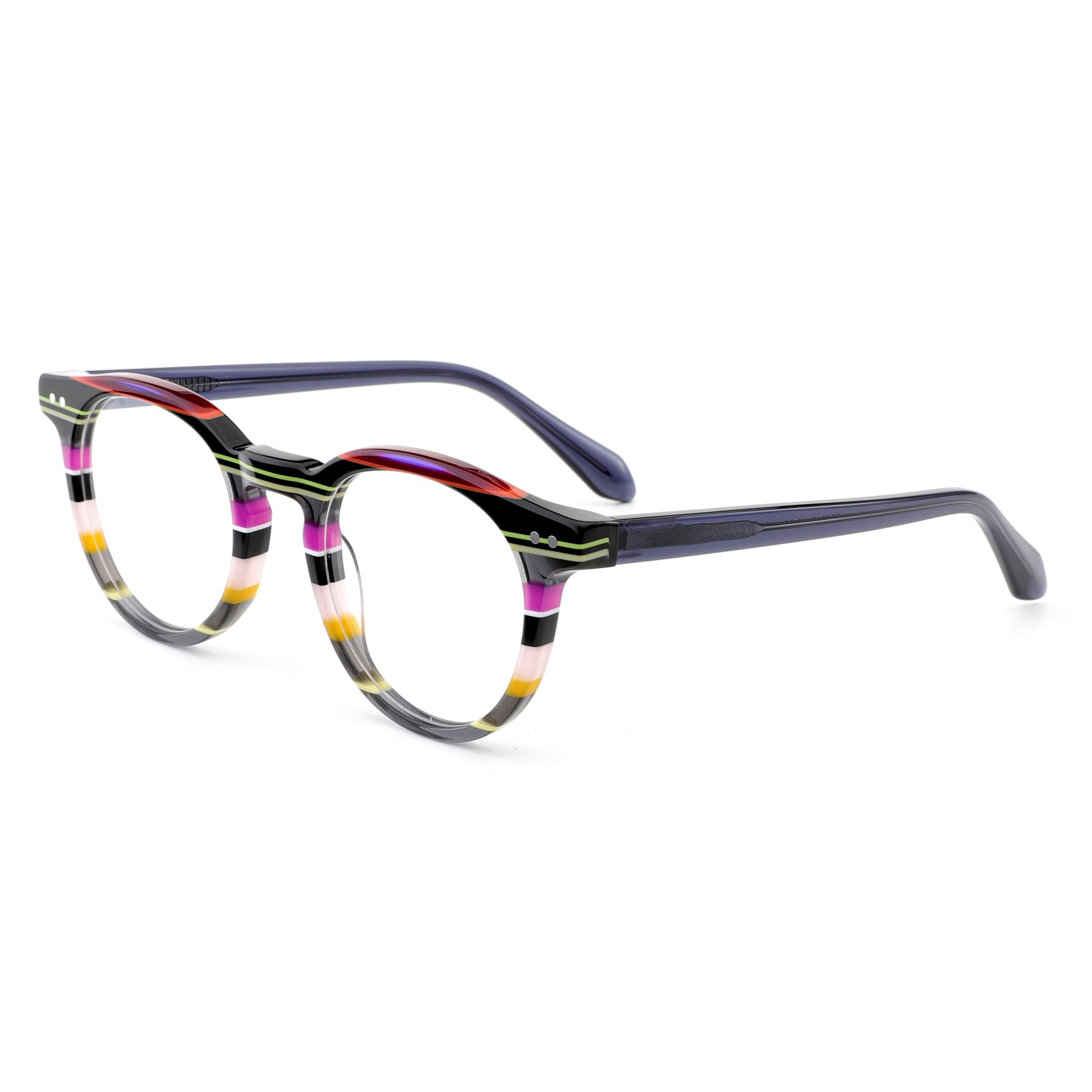 Purple Acetate Fashion Glasses