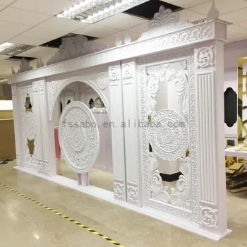 Wholesale Modern Golden PVC Backdrop for Wedding and Event Decor