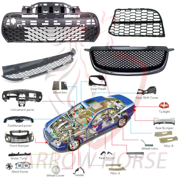 Kit de rejilla de malla para parachoques de parrillas para el brillo H220 H230 H320 H330 H530 FSV FRV