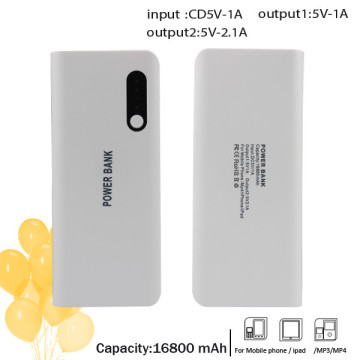 High-Capacity 16800mAh Triple USB Power Bank for Samsung Galaxy S5