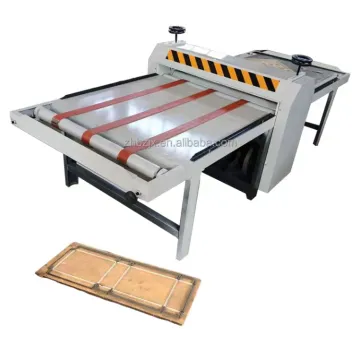 ZHENHUA MQJ Semi-Automatic Flat Bed Die Cutting and Creasing Machine for Paperboard and Corrugated Cardboard