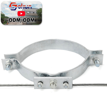 Secure Outdoor Cabling: Exploring Hot Dip Galvanised Bending Hoop Clamp Power Accessories for Enhanced Overhead Cable Management
