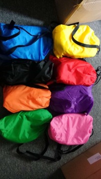 Portable Waterproof Fast Inflatable Sofa Air Sofa Lazy Sleeping Inflatable Bed Bag For Camping Hiking Travel Hangout Beach