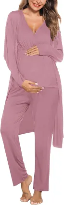 Maternity care robe set 3 pieces