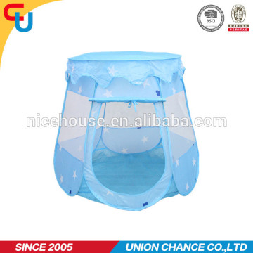 6 sections polyester household princess castle play tent with cover