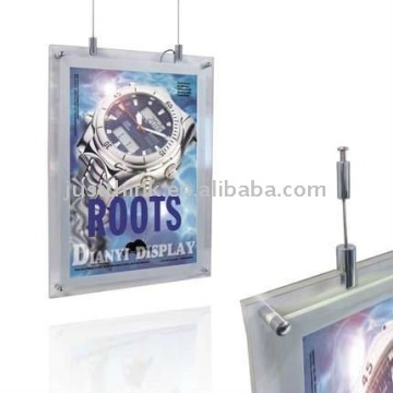 Customized Ceiling Hanging Acrylic Poster Frames FZ-PTF11694