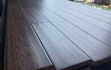 Hickory hardwood flooring / solid wooden floor