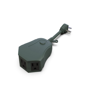 3 outlet outdoor remote control with RF