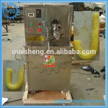 newest type professional corn puff snack extruder/hollow corn extruder sticks machine