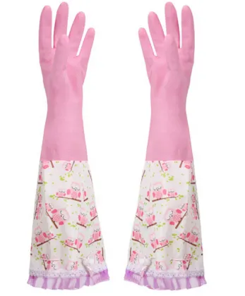 GC2006 Waterproof Durable Dishwashing Gloves: Rubber & PVC Kitchen Supplies for Housework and Cleaning