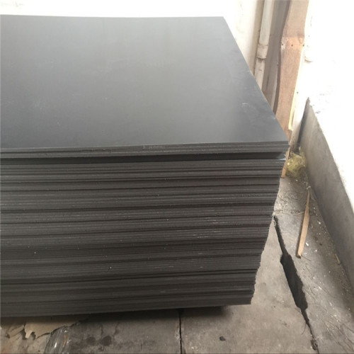 High Hardness Round Bar Grey PVC Solid Sheet