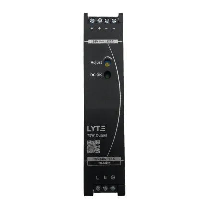DRL-24V75W1AZ 75W 24V Delta LYTE DIN Rail Power Supply