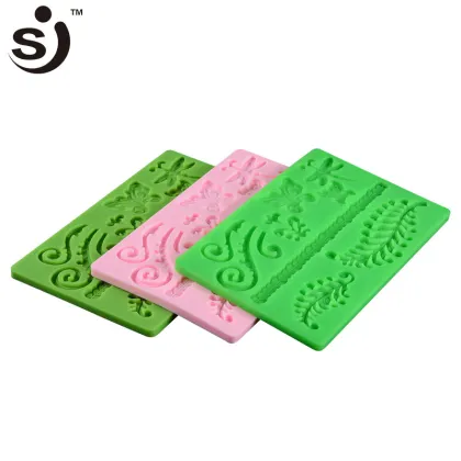 pink silicone molds dos doces/silicone molds for cake decorating