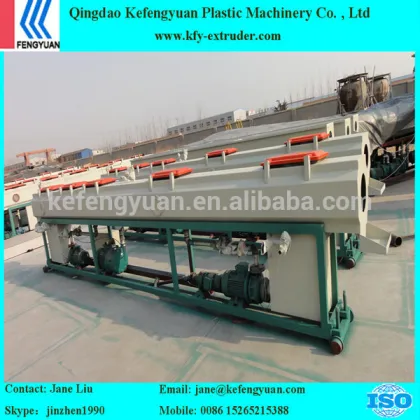 HDPE hollow wall winding drain pipe production line