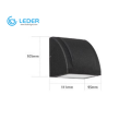 LEDER Black Feature Morden LED Außenwandleuchte