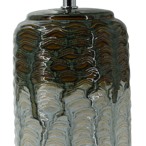 Candeeiro de mesa de cerâmica clássico alto para decoração de casa