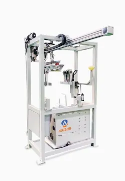 Mechanical Automatic Bag Placer for Reducing Labor Cost