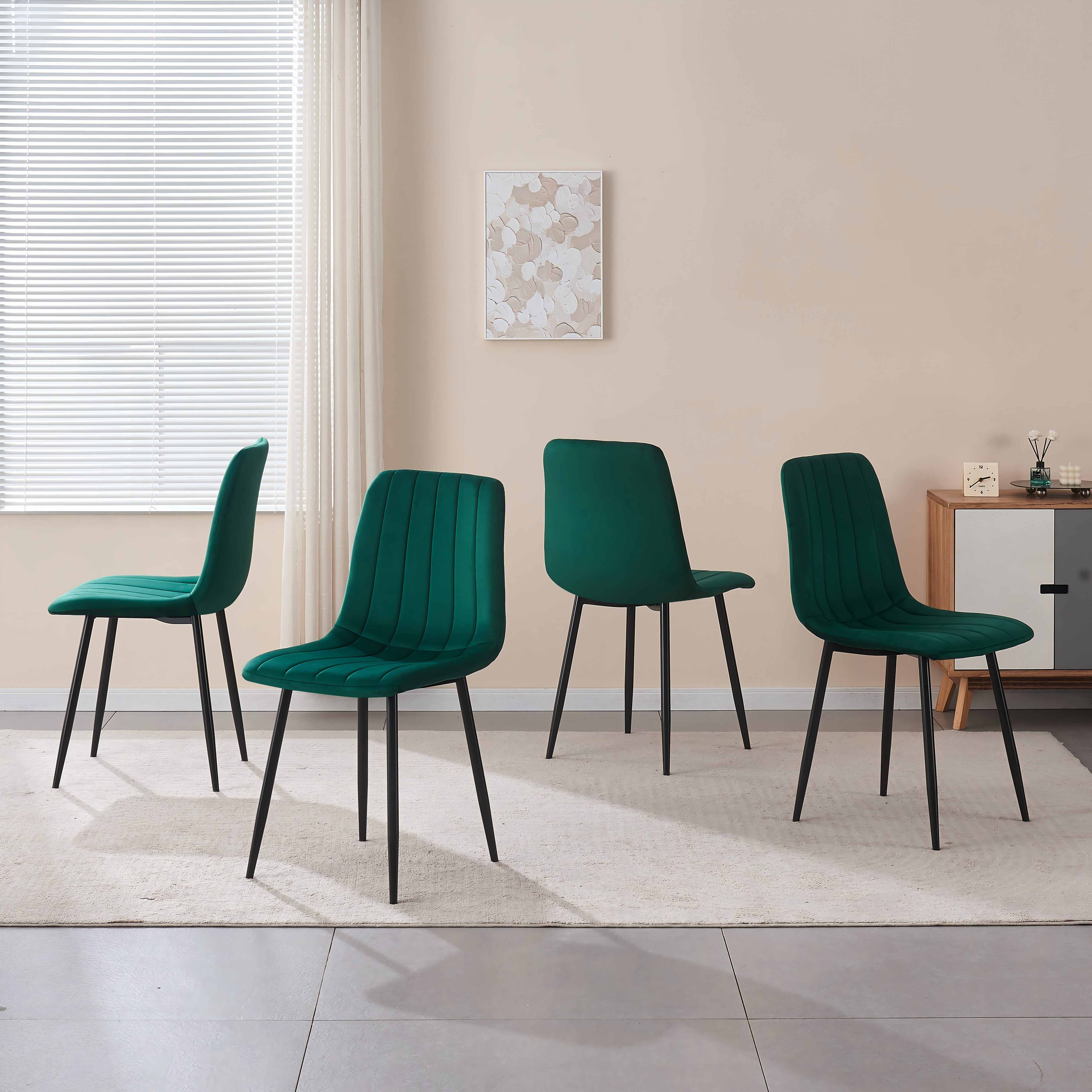 BR-24A14 velvet dining chair5