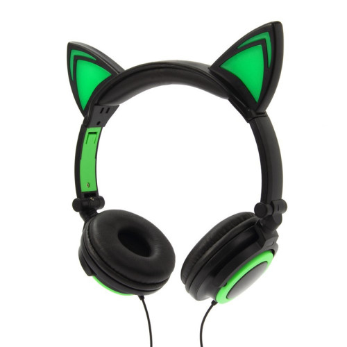 harga kilang borong headphone berwayar telinga kucing