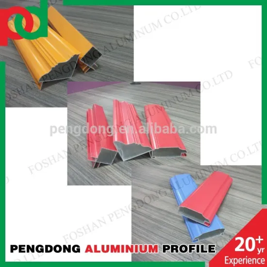 Aluminium extrusion profile for Libya / Middle East / West Africa kitchen cabinet