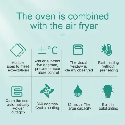 Factory Direct German Commercial Oven Air Fryer Combo for Restaurants