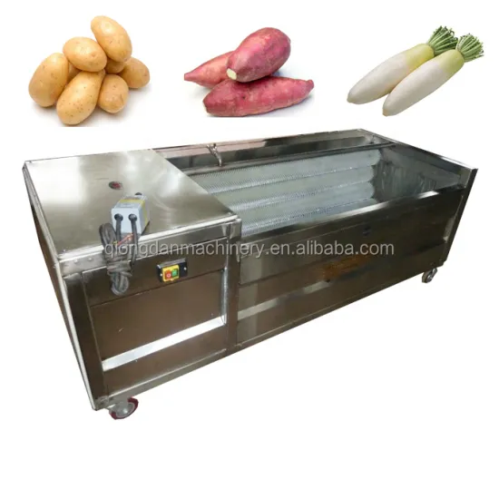 Industrial Sweet Potato Taro Cassava Carrot Coconut Washing Peeling Machine - Hot Sale Large Capacity