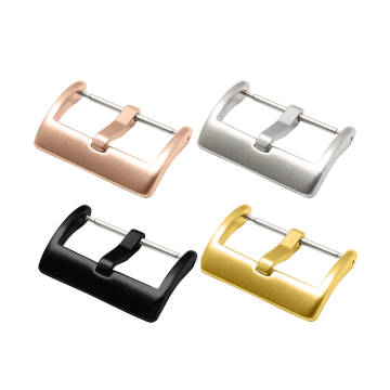 Wholesale Custom Logo Engraved 304 Stainless Steel Watch Buckles: 18mm, 20mm, 22mm, 24mm