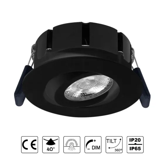 Wet location led downlight