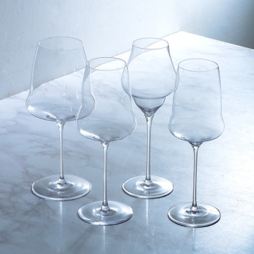 Luxury Modern Unique Clear Wine Glasses for Champagne and Cocktails