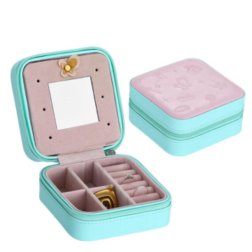 portable display cases PU jewelry box