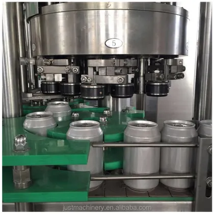 Automatic Aluminum Can Filling Machine for Aloe/Corn/Beverage Juice