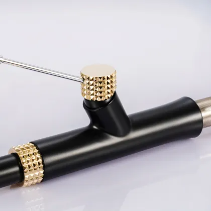 High-Quality Hot Selling Black Gold Gourmet Commercial Kitchen Faucet