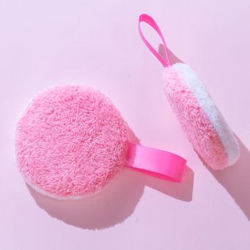 Eco-Friendly Reusable Organic Cotton Makeup Removal Pads with Hanger
