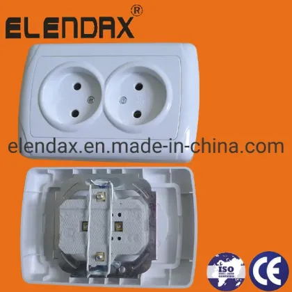 EU-Standard Electric Socket with RoHS Certification (F3010)
