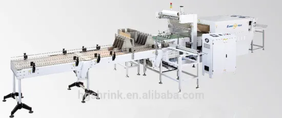 HG-500D Automatic backing board shrink sleeve wrapping machine