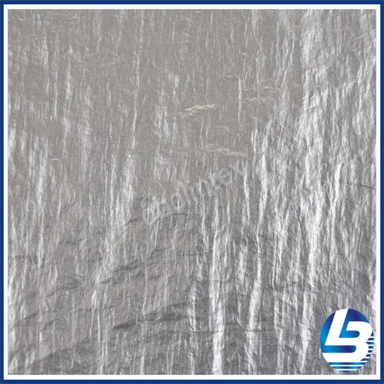 OBL20-827 Nylon Foil Stamp Fabric For Down Coat