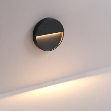 Moderne luci a gradini da 6 w rotonde villa da esterno