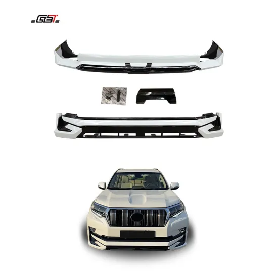 2019-on Prado 150 Exterior Upgrade Kit - GBT Factory 2023 Middle East Bumper Lip Facelift Bodykit