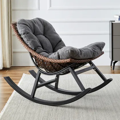 Nordic Balcony Rocking Chair